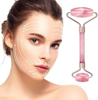 Rodillo Facial de Jade | SkinLuz Circulación y Brillo