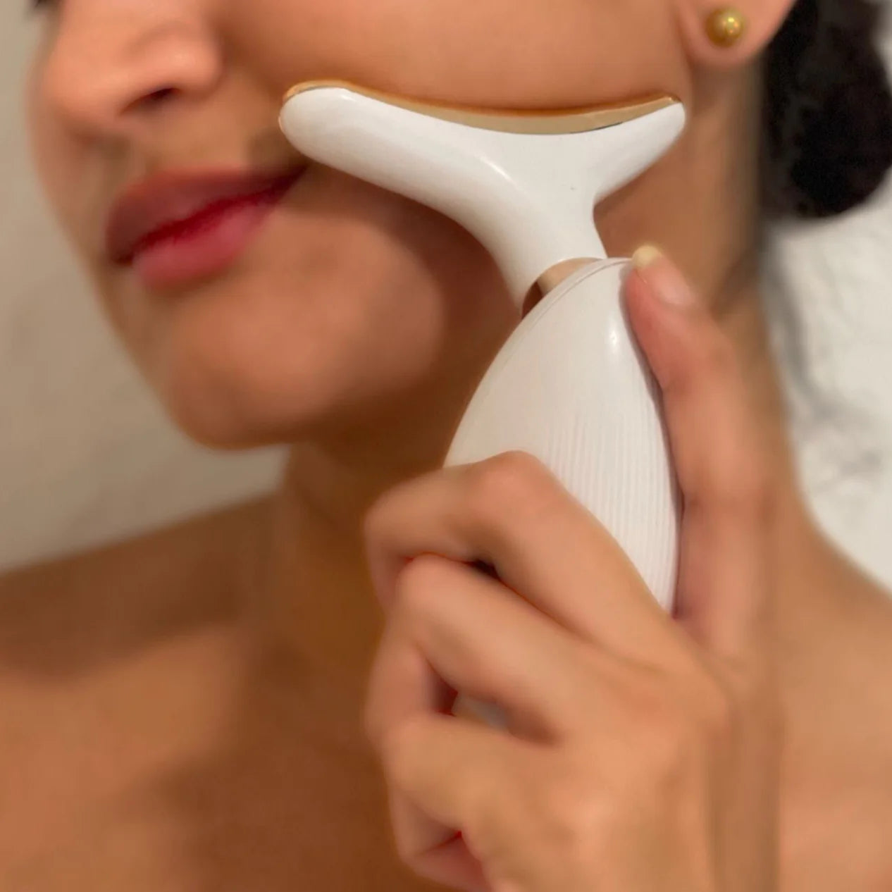 Pack Lifting Facial | Crema Antiedad y Masajeador